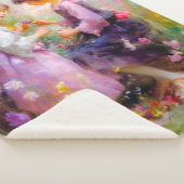 共有バラと友情 シェルパブランケット (3/4)