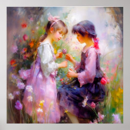 共有バラと友情 ポスター