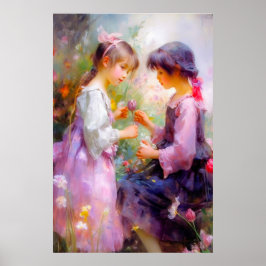 共有バラと友情 ポスター