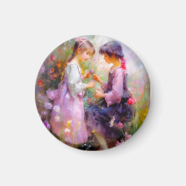 共有バラと友情 マグネット