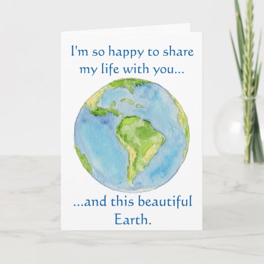 共有マイライフとあなたの誕生日カード カード (正面)