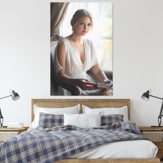 共有モーメント キャンバスプリント (インサイチュ (寝室))