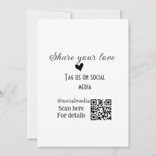 共有ラブスキャンQRコード追加ソーシャル詳細 シーズンカード (正面)