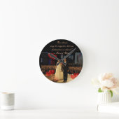 共有先クロック ラウンド壁時計 (ホーム)