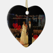 共有先ハートオーナメント セラミックオーナメント (右)