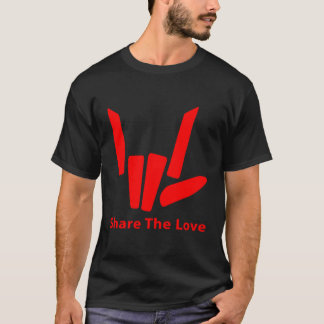 共有子供へラブアンドヤング Tシャツ