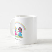 共有愛 – すべての平等 コーヒーマグカップ (正面左)