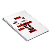 共有愛:バレンタイン・ピースアートのグラス ノートブック (右側)