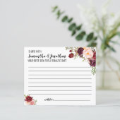 共有日付アイディアマルサラフラワーズブライダルシャワーゲーム (スタンド正面)