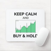 共有株保の落ち着買きグラフ マウスパッド (マウス)