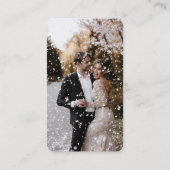 共有結婚の写真（QRコードエンクロージャカード付き） エンクロージャーカード (裏面)