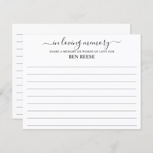 共有葬儀 (正面/裏面)