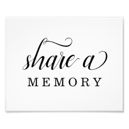 共有葬儀・誕生日等のメモリーサイン フォトプリント           