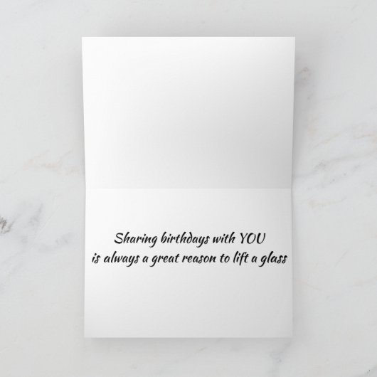 **共有誕生日のガラスと応援**を持ち上げる* カード (内部)