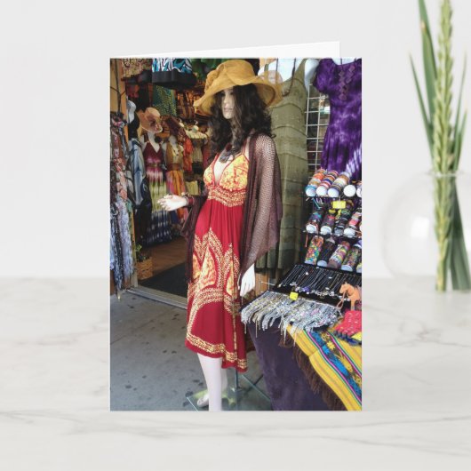 共有誕生日フレンドのためのピッツバーグマネキン カード (正面)