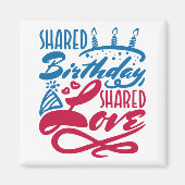 共有誕生日共有愛 マグネット (正面)