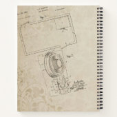 共有鍵パーソナライズされたファミリの履歴 ノートブック (裏面)