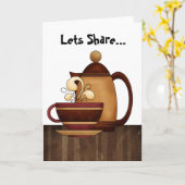 共有... カード (黄色い花)