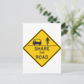 共有・ザ・ロード・ハイウェイ・サイン ポストカード (スタンド正面)