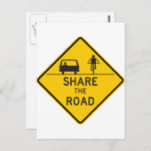 共有・ザ・ロード・ハイウェイ・サイン ポストカード (正面/裏面)