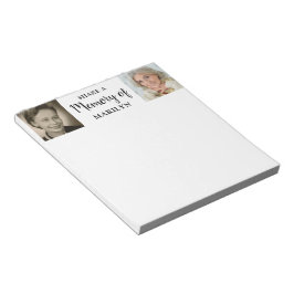 共有Aメモリお祝いのライフ2写真 ノートパッド