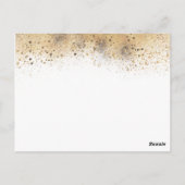 共有aメモリまたは誕生日ウィッシュブルゴーニュと海軍 ポストカード (裏面)