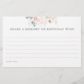 共有aメモリまたは誕生日ウィッシュ誕生日ゲームカード (正面)