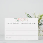 共有aメモリまたは誕生日ウィッシュ誕生日ゲームカード (スタンド正面)