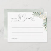 共有aメモリまたは誕生日ウィッシュ金ゴールドと緑 ポストカード (正面/裏面)