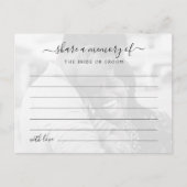 共有Aメモリ結婚写真 ポストカード (正面)