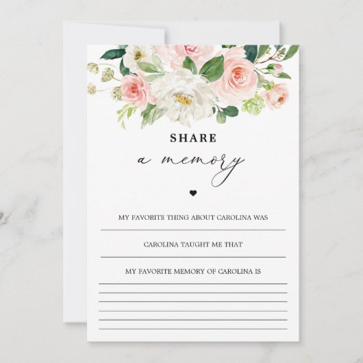 共有Aメモリ、ライフメモリカードお祝い サンキューカード (正面)