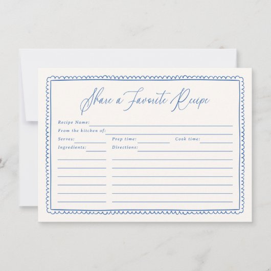 共有Aレシピお洒落手描きブライダルシャワー (正面)