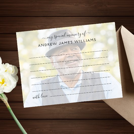 共有A写真葬儀 ポストカード