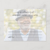 共有A写真葬儀 ポストカード (正面)