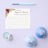 共有a日付アイディアカップルブライダルシャワーカード チラシ (シングル)