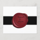 共有a日付アイディアカップルブライダルシャワーカード チラシ (裏面)