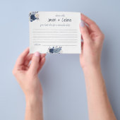 共有a日付アイディアカップルブライダルシャワーカードFl チラシ (手)