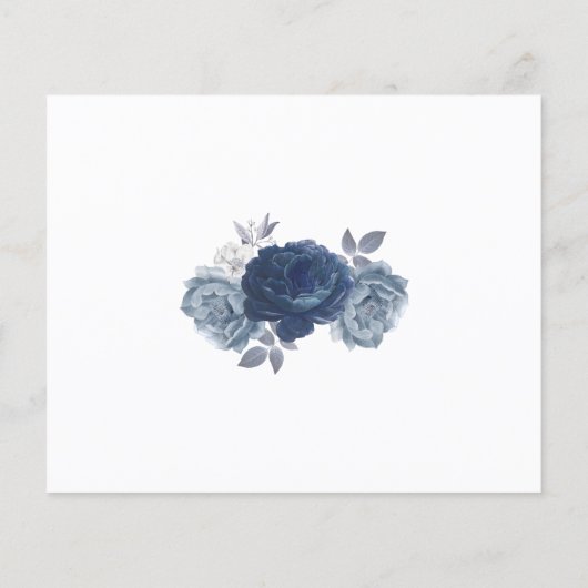 共有a日付アイディアカップルブライダルシャワーカードFl チラシ (裏面)