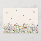 共有A Memory Wildflowerお祝いof Life エンクロージャーカード (裏面)