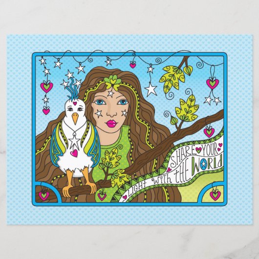 共有Light_Flat紙シート11インチx 8.5インチ (正面)