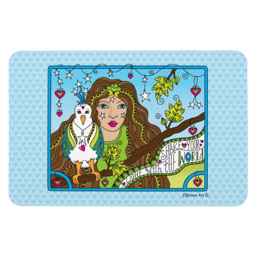 共有Light_Flexibleマグネット6'' x 4'' マグネット (横)