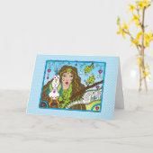 共有Light_Greetingカード カード (黄色い花)