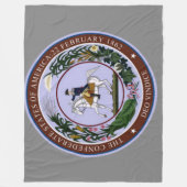 共犯素晴らしの印 フリースブランケット (正面)