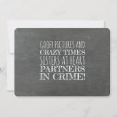 共犯者おもしろい提案書 招待状 (正面)