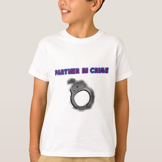 共犯者の権利の手錠 Tシャツ (正面)