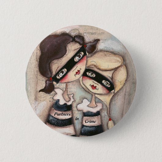 共犯者-ボタン 缶バッジ (正面)