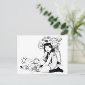 共生の友だち葉書 ポストカード (スタンド正面)