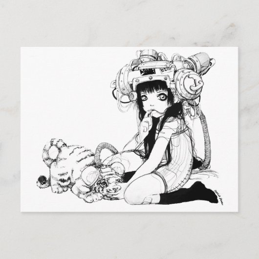 共生の友だち葉書 ポストカード (正面)