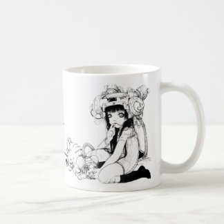 共生の友人のクラシックで白いマグ コーヒーマグカップ