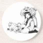 共生の友人ドリンクコースター コースター (正面)